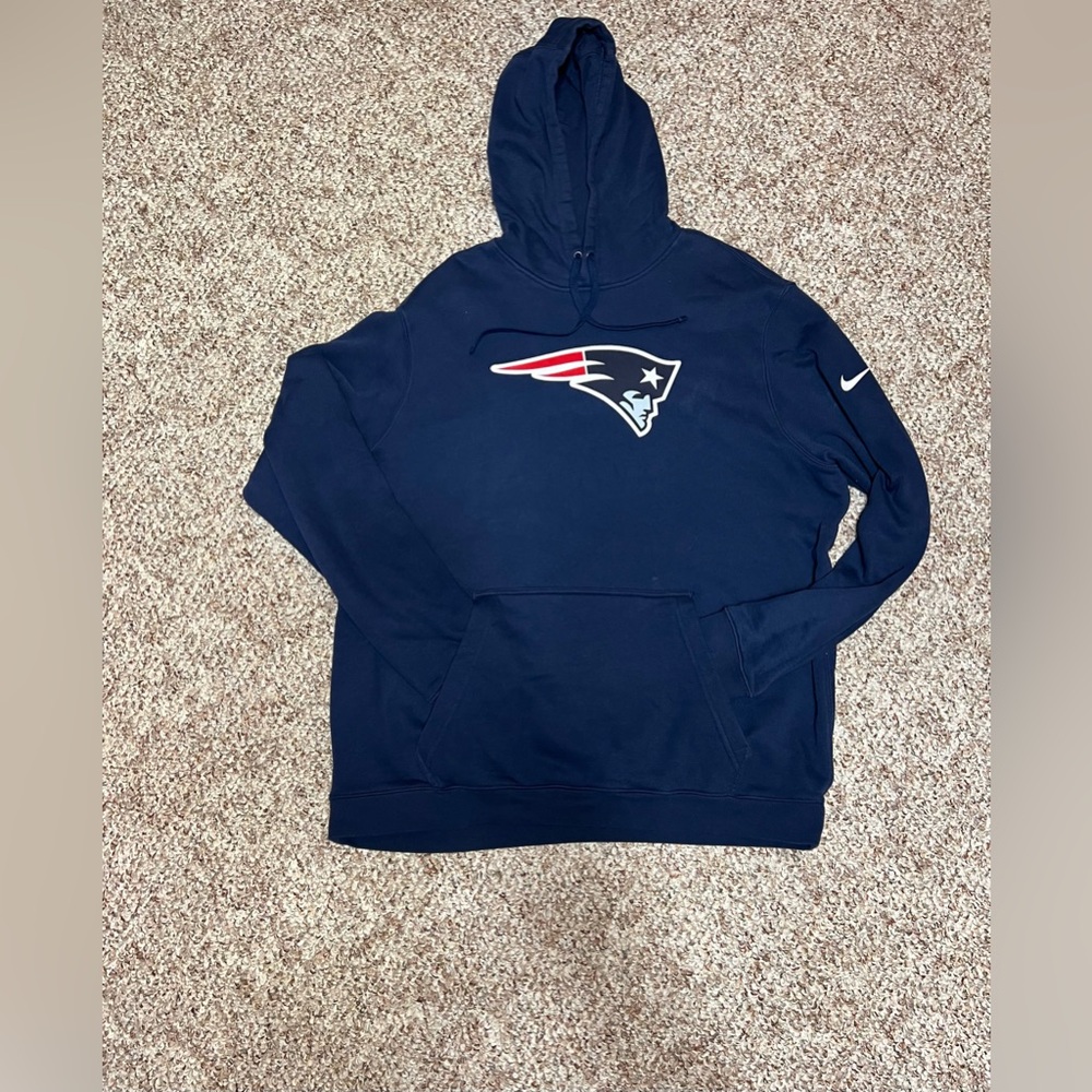 NIKE NEW ENGLAND PATRIOTS Hoodie Sweatshirt XXL NFL Football